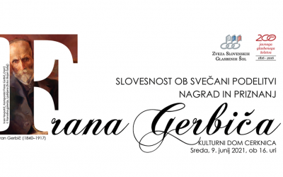 Slovesnost ob svečani podelitvi nagrad in priznanj