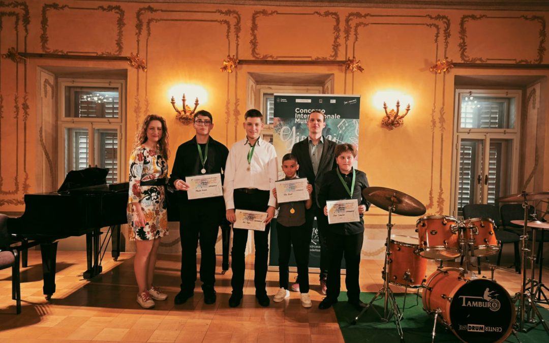 Uspešni nastopi naših učencev na mednarodnem tekmovanju v Gorici